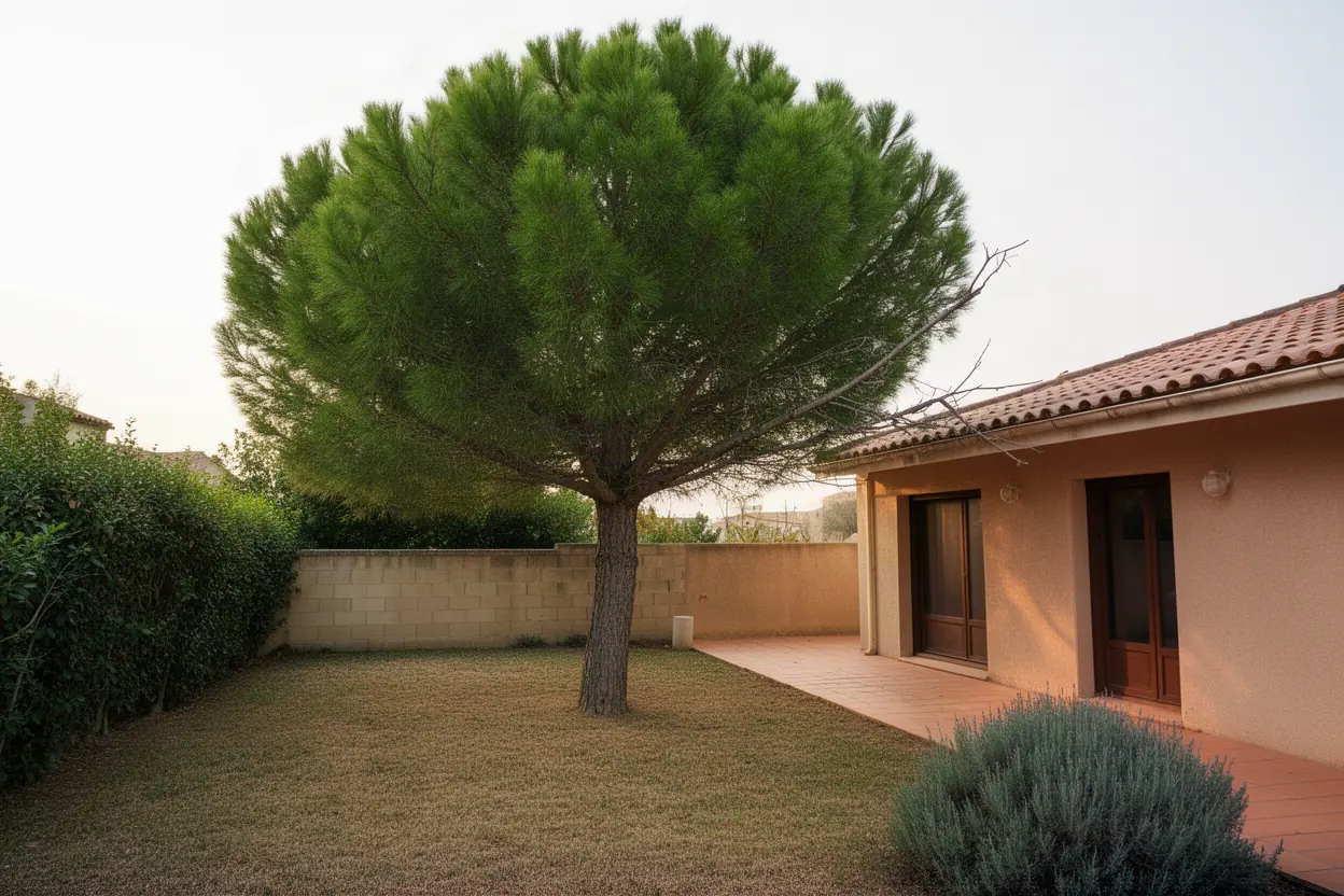 Pin nîmois dense avant taille douce